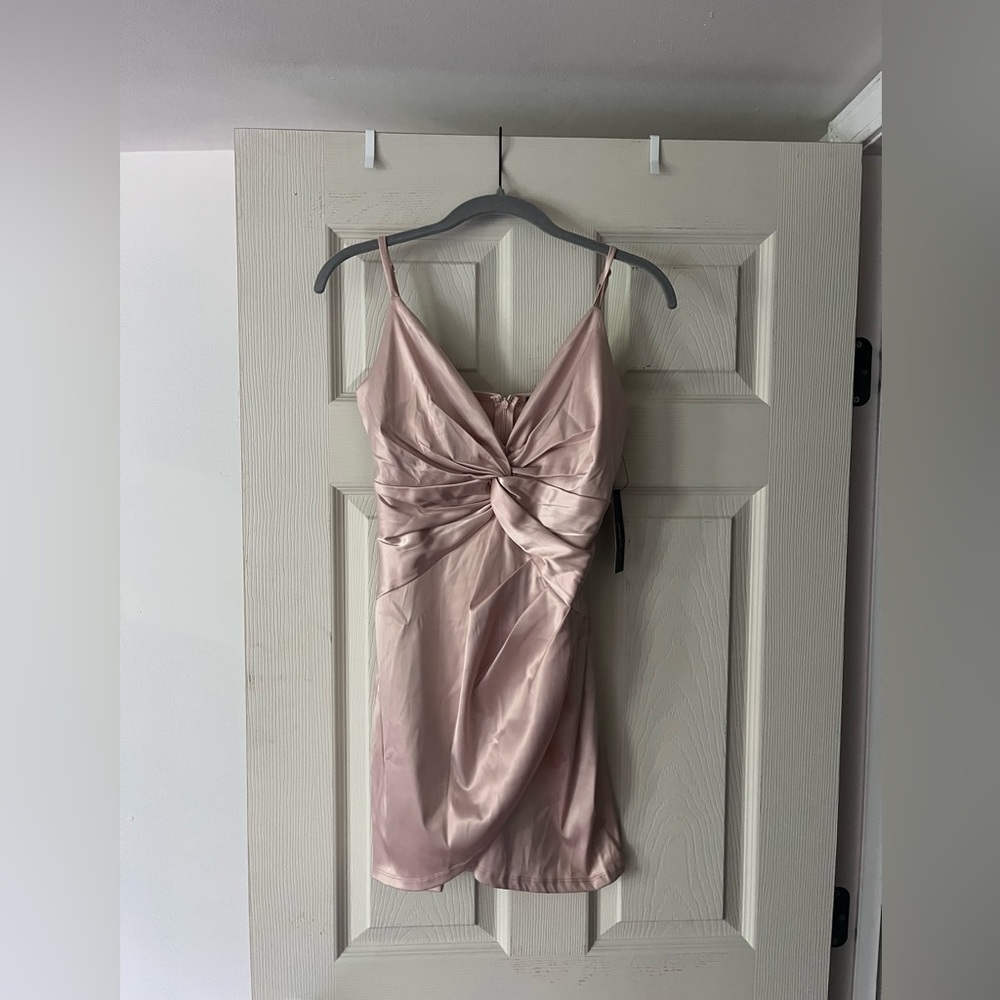 Lulus light pink mini dress